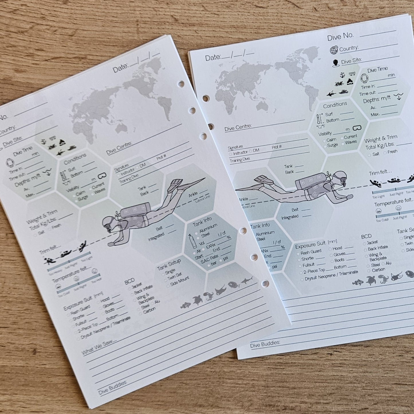 The Dive Journal - Scuba Diving Logbook